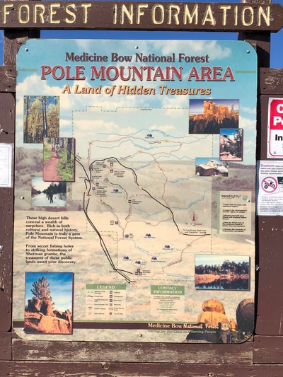 Pole Mountain Area, Medicine Bow National Forest, Wyoming