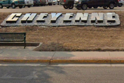Cheyenne Wyoming Sign